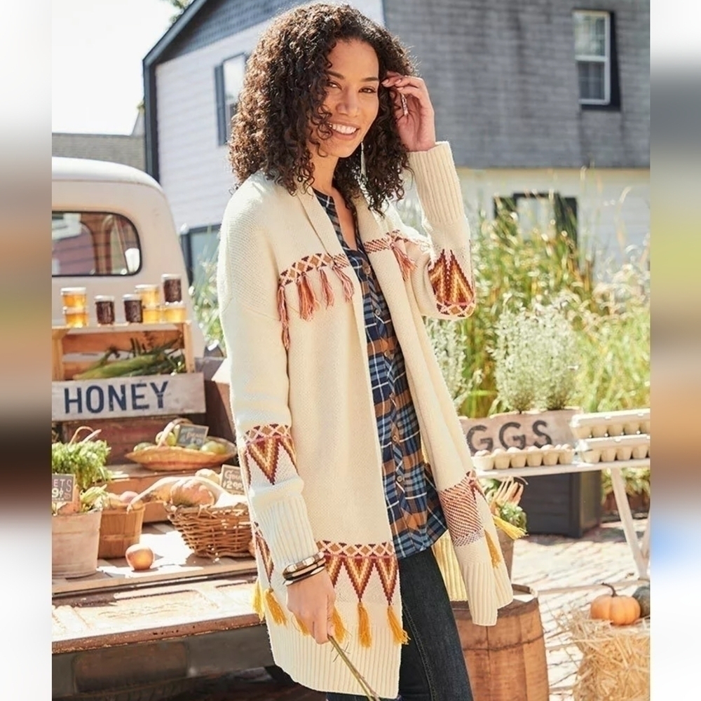 Matilda Jane Aztec Moments Kimono Sweater Extra Large